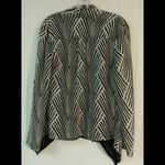 Alberto Makali black & white wrap top medium Photo 1