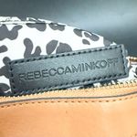 Rebecca Minkoff Brown Leather Fringe Gold-tone Studs Small Flat Crossbody Bag Photo 13