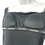 Calvin Klein | Small | Black/Cream Reptile Print Bust Lifting One Piece Swimsuit Photo 6