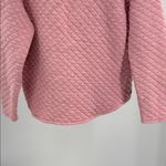Orvis  Pink Quilted pullover sweatshirt top casual outdoor winter L fall Photo 6