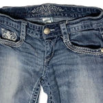 Maurice's  Denim Crop Jeans Size 1/2 Photo 0