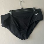 Nike  Black Mid Rise Bikini Bottoms Size XXL Photo 0