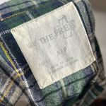 Free People Green Plaid Flannel Sleeveless Dress Photo 5