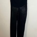 Spanx - Mama Faux Leather Leggings Black Photo 2