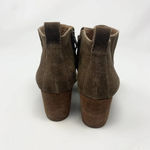 Madewell  The Brenner Heel Boot‎ in Tan Suede Photo 5