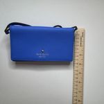 Kate Spade Crossbody Wallet on Chain Phone Holder Cobalt Blue Colorful Preppy Photo 6