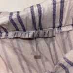 potter's pot Blue and White Striped Lightweight Mini Skirt Photo 5