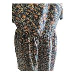 Torrid Beautiful floral babydoll tunic, short sleeves.m, cross back Photo 5