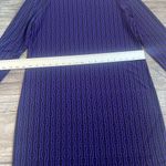 Michael Kors Elegant PURPLE/BLACK Patterned BODYCON FORMAL Dress LARGE NWT #116 Photo 2