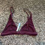Free People Burgundy Bralette Photo 3