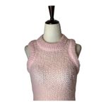 Lovers + Friends Lovers‎ And Friends Dress Women XS Pink Open Knit Lilith Mini Sexy Beach Party Photo 4