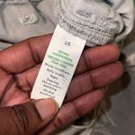 Aerie  Distressed Light Gray Jean Shorts size Large Photo 7