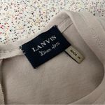 Lanvin River 2015 Cream Wool Blend Knit Crewneck Midi Sheath Dress Womens Size 8 Photo 7