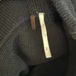 Free People  Ottoman Slouchy Mock Neck Tunic Sweater in Black Size Small Photo 11