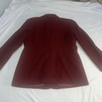 Façonnable Women’s Faconnable 100% Wool Maroon Coat Sz M Medium W Flaws Photo 12