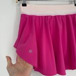 Lululemon  Court Rival Skirt Size Small Pink Athletic Tennis Running Skort Active Photo 10