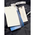 Anthropologie  Wasabi Rosanna Silk Strapless Mini Dress‎ Formal Black Cream XS Photo 2