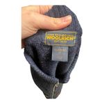 Woolrich  Lambswool Indigo Bear Embroidered Vest Zip-Up M Photo 3