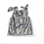 Aura Sequin Shoulder Tie Tank Top‎ Photo 7
