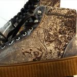 Qupids Platform Sneakers Shoes Womens Size 7 High Top Photo 2