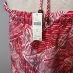 Maeve  by Anthropologie red and White Patterned top and pants set NWT Photo 2