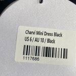 Princess Polly Charvi black mesh cap sleeve bodycon mini dress 6 Photo 5