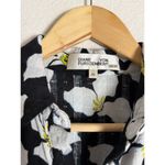 Diane Von Furstenberg  Beata Black Floral Print A-Line Short Sleeve Mini Dress XS Photo 13