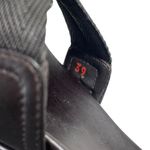 Prada  Black Crisscross Nylon Platform Sandal Sz EU 39 US 9 Chunky‎ Y2K Vintage Photo 6