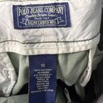 Polo Jeans Women's Green Chino Shorts Size 10 Casual Photo 1