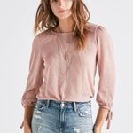Lucky Brand Balloon Sleeve Tied Top Photo 0