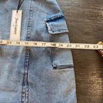 Juicy Couture Blue A-Line Mini Skirt size 30 waist Photo 8