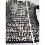 Nic+Zoe  Women Medium Long‎ Sleeve Brown And Cream Pullover Photo 6