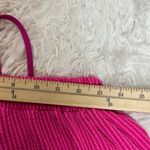 Hot Pink Ribbed Cargo Pants Photo 5