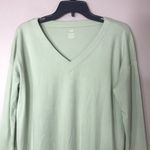 J Jill 100% Supima cotton simply supima v neck tunic size medium Green Photo 1