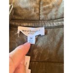 Westbound Quilted Full Zip Vest Women 2X Plus Size Layer Cottage Grunge Package Grandma Photo 1