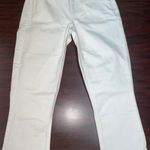 Maurice's NWT White Mid Rise Cropped Capris Size 2 Photo 0