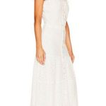 Veronica Beard 💕💕 Aislin Broderie Anglaise Eyelet Cotton Maxi Dress White 6 NWT Photo 3