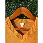 Sundance  Yellow Orange Short Sleeve Sweater Top Size Medium Photo 1
