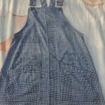 No Boundaries Overall dress size medium women's black and white soft material Photo 0