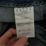 Kaffe Clothing KAhera Wide Leg Dark Wash High Rise Jeans Blue Size 16 Photo 7