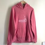 Nantucket Map Graphic Hoodie Sweatshirt Pink Fleece Lined size XL Photo 7