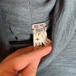 Free People We the Free teal mock neck open back long sleeve ribbed top Photo 3