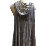 Love Hooded Tunic Top Black Size XL Photo 2