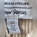 & Other Stories & Other Stories Cotton Knit Ribbed Pants in Beige Size Medium Photo 5