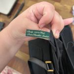 Lauren Ralph Lauren Canvas Leather Black Tote Shoulder Bag Purse Capsule Classic Photo 12