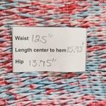 Fanco Smocked Floral Blue and Pink Ruffle Skirt NWT Size Small Floral Mini Skirt Photo 8