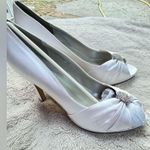 Liz Rene Couture Women's Jacqueline, White Silk Satin, 10.5 US NWT never worn! Photo 11