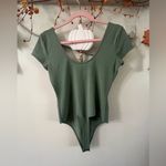 American Eagle Outfitters Olive Bodysuit Photo 3