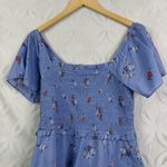 Madewell Smocked Flutter-Sleeve Top in Aloha Floral Size XS NWT Photo 8