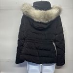 ZARA  Woman Black Down Puffer Jacket  Polyester Womans LARGE Fleece Lining Photo 14